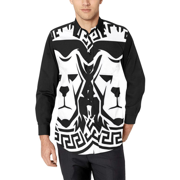 Truth Unlimited Men's All Over Print Casual Dress Shirt