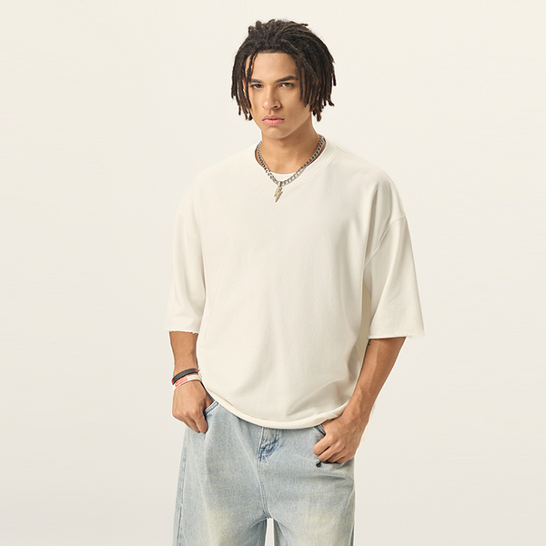 NEW Truth Unlimited "Stolen Legacy" Men’s Heavyweight Cropped Terry T-Shirt