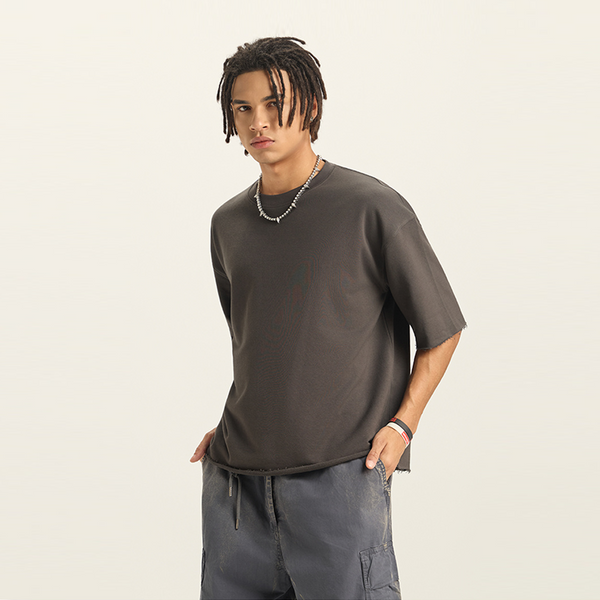 NEW Truth Unlimited "Stolen Legacy" Men’s Heavyweight Cropped Terry T-Shirt