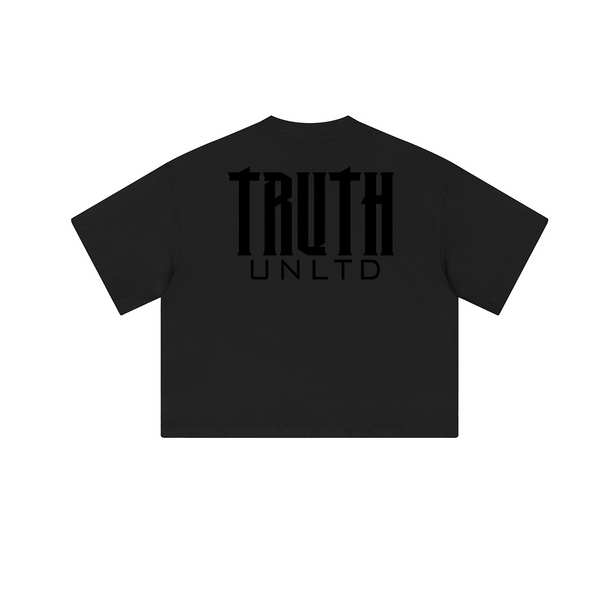 (New) Truth Unlimited Unisex Cropped Loose T-shirt(280GSM)