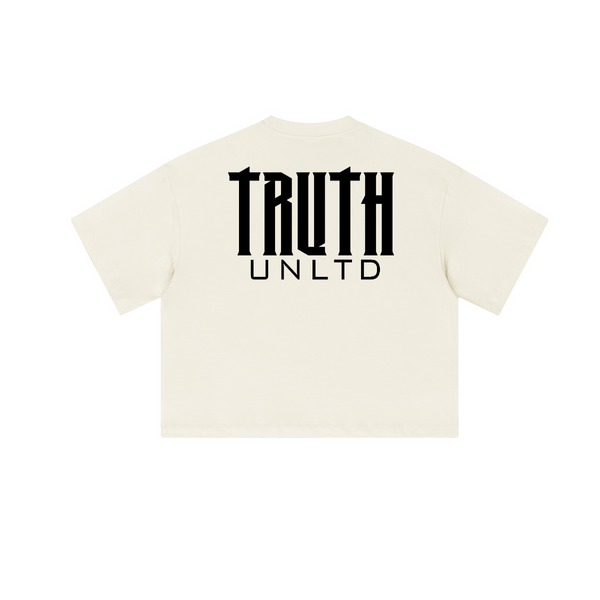 (New) Truth Unlimited Unisex Cropped Loose T-shirt(280GSM)