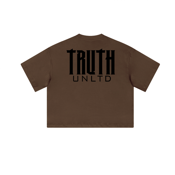 (New) Truth Unlimited Unisex Cropped Loose T-shirt(280GSM)
