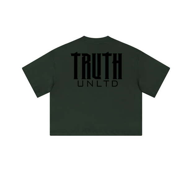 (New) Truth Unlimited Unisex Cropped Loose T-shirt(280GSM)