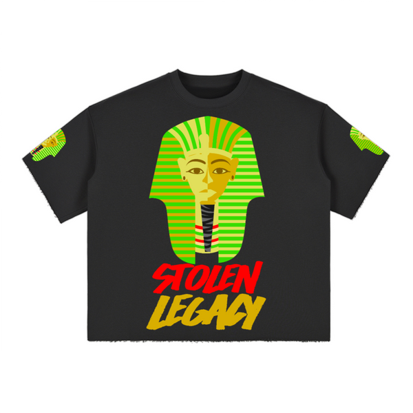 NEW Truth Unlimited "Stolen Legacy" Men’s Heavyweight Cropped Terry T-Shirt