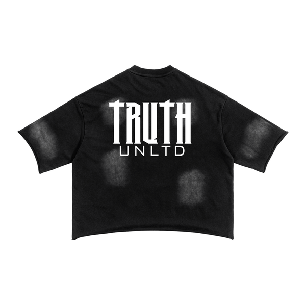 Truth Unlimited Sunfade French Terry Raw Edge T-Shirt