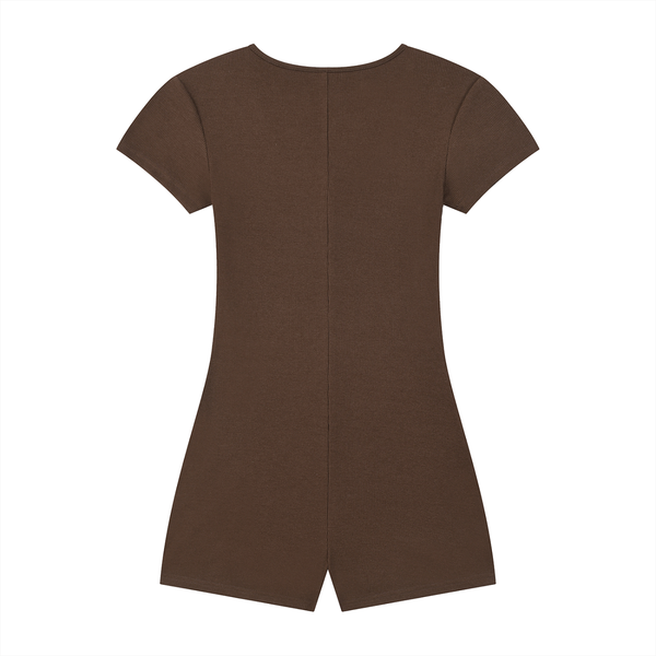 Truth Unlimited Women's Dual-Function Cape Tie-Waist Romper