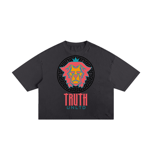 Truth Unlimited Classic Frayed Boxy Tee