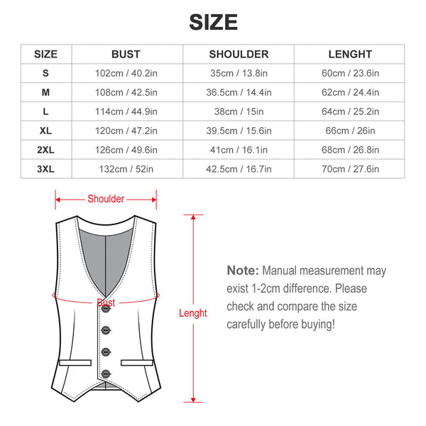 Truth Unlimited Suit vest Men's Sleeveless Suit Vest