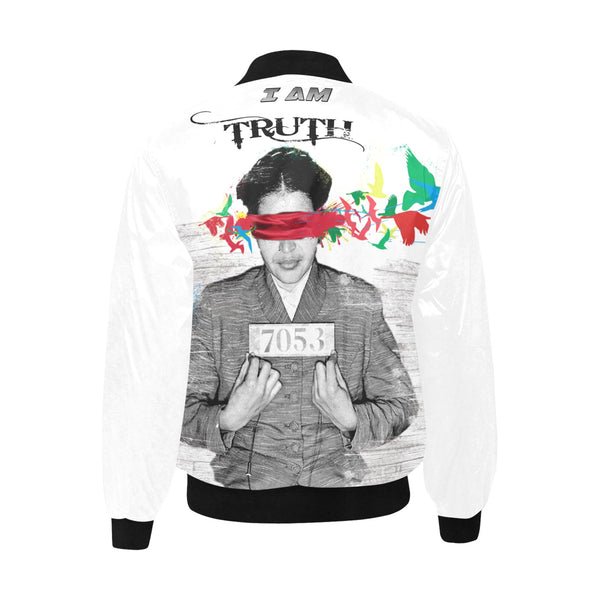 NEW Truth Unlimited "Rosa Parks" Quilted Bomber Jacket for Men