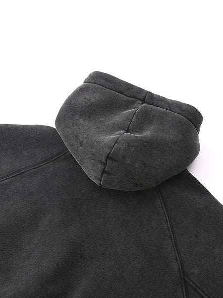 NEW Truth Unlimited women's Snow Washed Cropped Hoodie