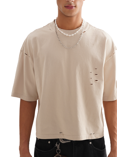 Truth Unlimited Classic Frayed Boxy Tee
