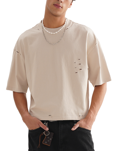 Truth Unlimited Classic Frayed Boxy Tee