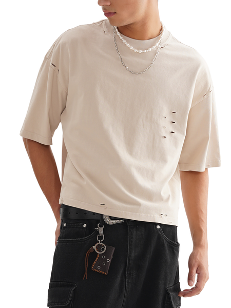 Truth Unlimited Classic Frayed Boxy Tee