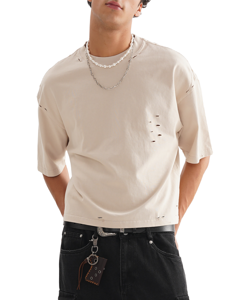 Truth Unlimited Classic Frayed Boxy Tee