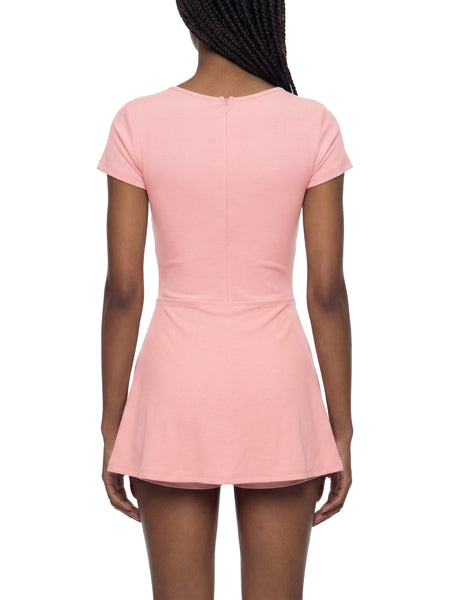 Truth Unlimited Women's Dual-Function Cape Tie-Waist Romper