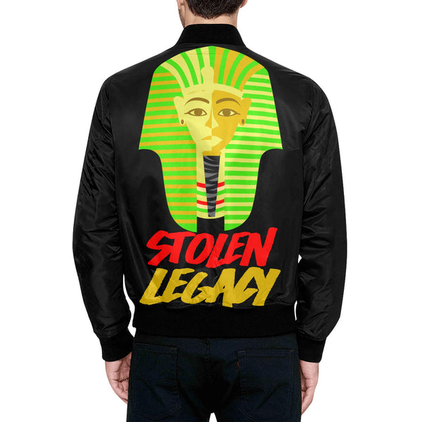 Stolen Legacy Quilted Bomber Jacket for Men